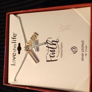 Love This Life Faith necklace p